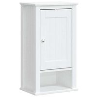 mueble pared bano berg madera maciza pino blanco 40x27x715 cm