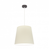 lampara colgante maldivas 1xe27 marronbeis reg40d de fabrilamp