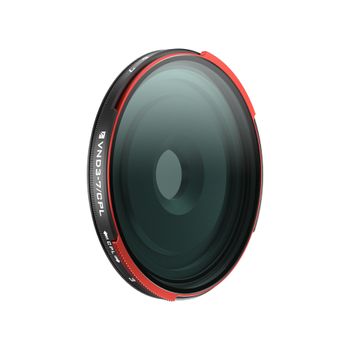 Freewell 17 mm de Filtro híbrido VND de 3-7 paradas con rosca de + filtro CPL, compatible con fundas y cajas para teléfonos con rosca de 17 mm de Freewell Profilmmaker
