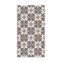 panorama alfombra vinilica azulejo oriental gris 80x300 cm