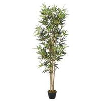 arbol de bambu artificial con 1104 hojas verde 180 cm vidaxl