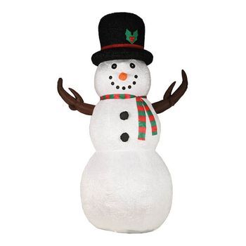 Muñeco De Nieve Hinchable De 260 Cm