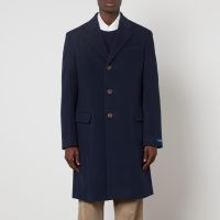 polo ralph lauren modern paddock felt coat - l