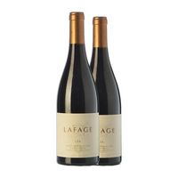lafage vino tinto cuvee lea cotes crianza 75 cl 145 vol pack de 2 unidades