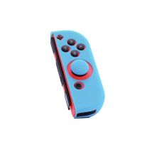fr-tec funda silicona  grip para joy-con derecho azul para nintendo switch