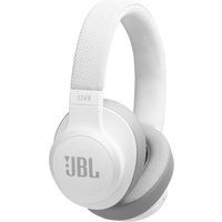jbl live 550bt wireless bluetooth earphones - white white
