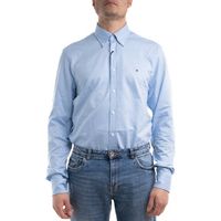 tommy hilfiger camisa manga larga mw0mw26040 para hombre
