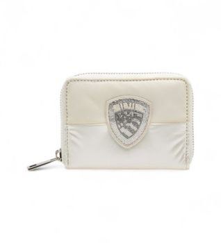 Blauer para mujer. F5PALM03 Monedero Palm blanco (OSFA), Casual, Poliéster
