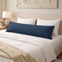 funda almohada individual y larga para pareja pack 1 o 2 unidades doble apertura sin cremallera 100 poliester suave transpirable bordes reforzados multiples tamanos 8595110125155170cm y