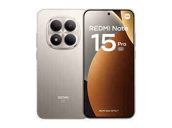 Xiaomi Redmi Note 15 Pro 5G, Titanio, 256 GB, 8 GB RAM, 6.83
