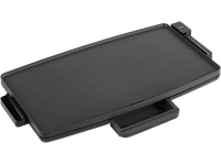 plancha de asar - jata jegr1603 2400 w recubrimiento antiadherente asas toque frio bandeja recogesalsas negro