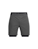 pantalones under armour vanish woven 2in1 hombre gris
