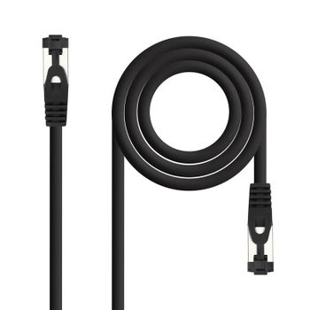 Cable de red Nanocable 10.20.2001-BK Cat8.1 SSTP AWG26 1 m Negro LSZH