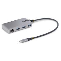 hub usb-c startech vl817 3 puertos usb-a 5gbps gigabit ethernet 30cm gris