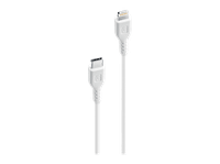 cable usb-c a lightning - cellularline power usb lightning 60 cm 27w blanco