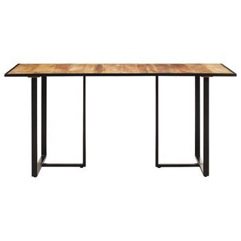 Mesa De Comedor - Mesa De Cocina Madera De Mango Rugosa 200 Cm