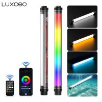 luxceo-palo de luz rgb p7rgb pro lampara led para fotografia y video iluminacion de fotos 10400mah ip68 con control de telefono inteligente
