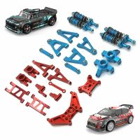 piezas de actualizacion para mjx 14301 14302 14303 brazo de suspension de metal copa de direccion del amortiguador de la