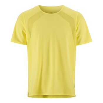 Craft Race Day Camiseta de running Hombres - amarillo
