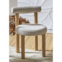 silla nassor rizo suave beige 40x52x80 cms