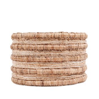 Cesta Hierba Marina Bazar Bizar Chungu Tejida A Mano 70cm - Natural