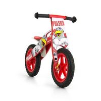 bicicletas de balanceo de madera milly mally rei bob roja