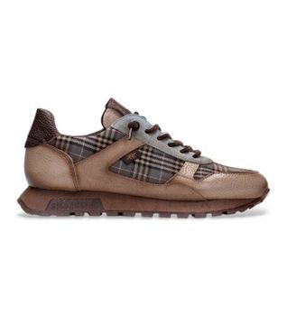Hispanitas para mujer. SHI265095 Zapatillas de Piel Oregon taupe (41), 1 a 3cm, Cordones, Casual