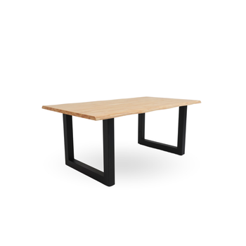 Mesa De Comedor Liev Mesa Salón En Color Madera Natural 180x100 Cm
