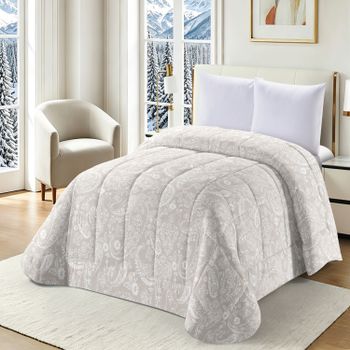 Terma Home - Edredón Nórdico Estampado Vecna Invierno Reversible 300g Tacto Pluma (No incluye fundas de cojines)