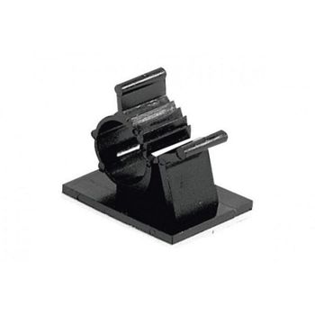 Abrazaderas para cable adhesivas 18 mm Genéricas 100 piezas