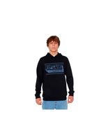 sudadera rip curl down the line hood hombre negro