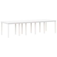 mesa de jardin  mesa de exterior 300 x 100 x 73 cm ratan sintetico