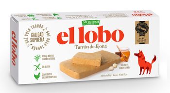EL LOBO turrón de jijona estuche 250 gr