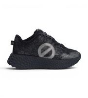 no name para mujer nnvecc0 zapatillas de piel carter jogger crystal cocoon negro 38 plano 1 a 3cm serraje cordones casual