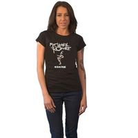 my chemical romance camiseta manga larga the black parade para mujer