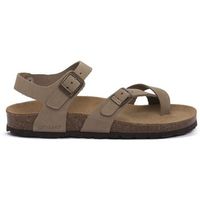 grunland zapatos bajos sb0917kaki para mujer