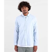 oxbow camisa manga larga chemise manches longues oxford para hombre