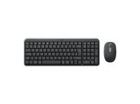 pack teclado  raton - logitech mk250 inalambrico bluetooth autonomia 12 meses ambidiestro windowsmacchrome resistente a salpicaduras negro