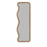 espejo de pie de madera 50x160 cm - madera clara