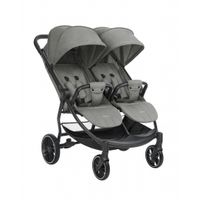 carrito gemelar happy 2 gris claro 2024