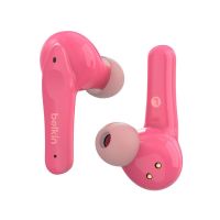 auriculares belkin soundform nano inalambricos bluetooth para llamadas y musica rosa