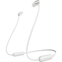 sony wi-c310 wireless bluetooth earphones - white white