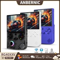 consola de juegos portatil retro anbernic rg40xxv pantalla ips de 4 pulgadas joystick linux rgb reproductor de video compatible con transmision wifi 5g salida hd