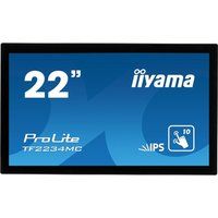 iiyama prolite tf2234mc-b6x full hd 22 ips lcd touchscreen monitor - black black