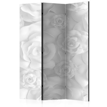 Biombo - Plaster Flowers (135x172 Cm)
