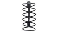 par de cordones nathan reflective run negro