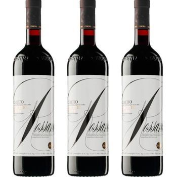 Ceretto Barbera D'alba Piana, Vino Tinto Italiano Ecológico Con F 75 Cl 13 % Pack 3 Botellas