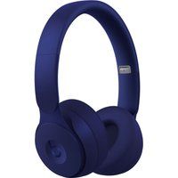 beats solo pro wireless bluetooth noise-cancelling headphones - matte darkblue darkblue