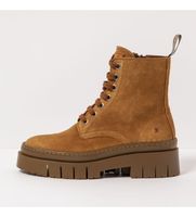 art para mujer 11953s155003023 botines de piel 1953s silk suede toffeeamberes 41 plano 1 a 3cm casual imitacion cuero