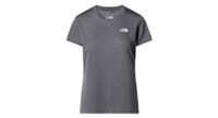 camiseta para mujer the north face reaxion  p amp  p gris